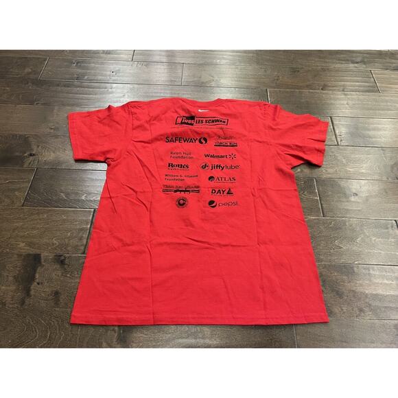 Vintage Nike Mens Red Special Olympics Oregon Be A Fan T-shirt Size M MEDIUM - Picture 3 of 9